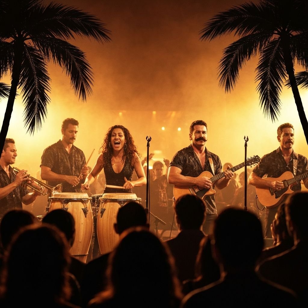 FLoTropical performing live on stage